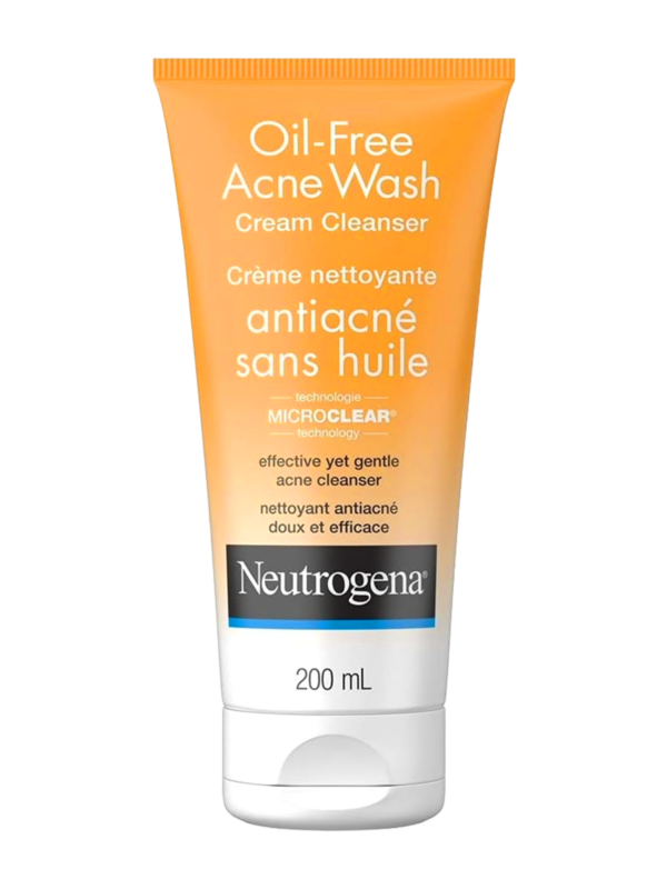Neutrogena Oil Free Acne Wash Cream Cleanser
